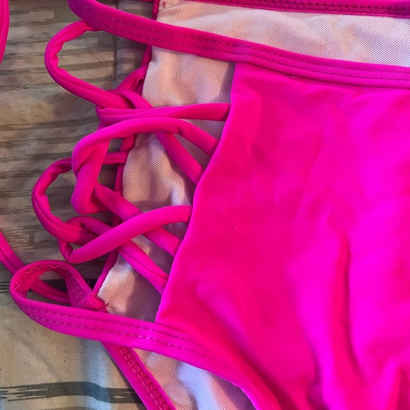 Two Piece High Waisted Bikini - Picture 3 of 4